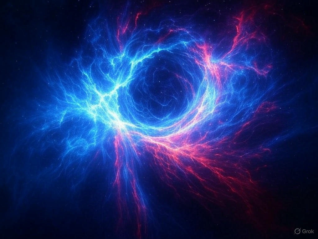 Illustration of energy clearing and spiritual balance